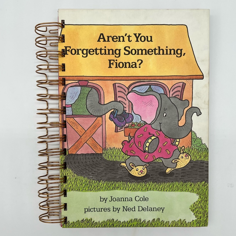 VTG Aren’t You Forgetting Something, Fiona Book/Nostalgic Journal/Keepsa…